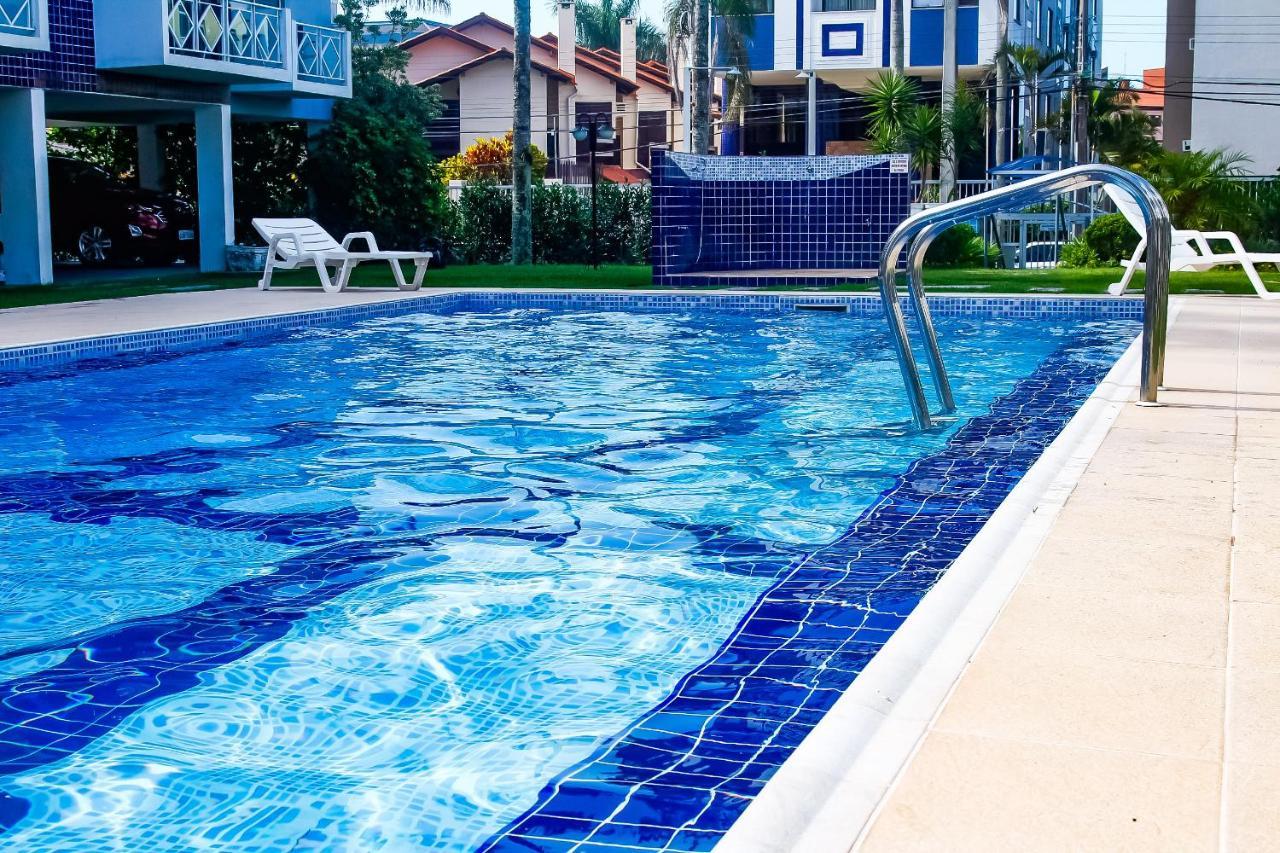 Apto A 70 Metros Da Praia, Piscina, 03 Ar Condicionados, Vaga De Garagem Florianópolis Εξωτερικό φωτογραφία